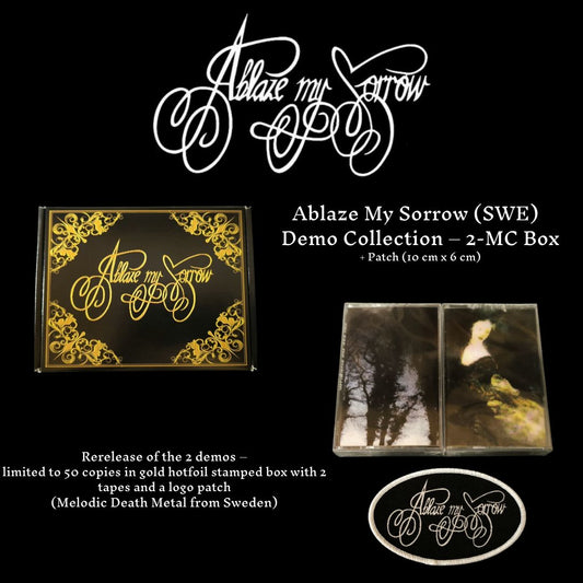 Ablaze My Sorrow (SWE) – Demo Collection – 2- MC / Tape Box