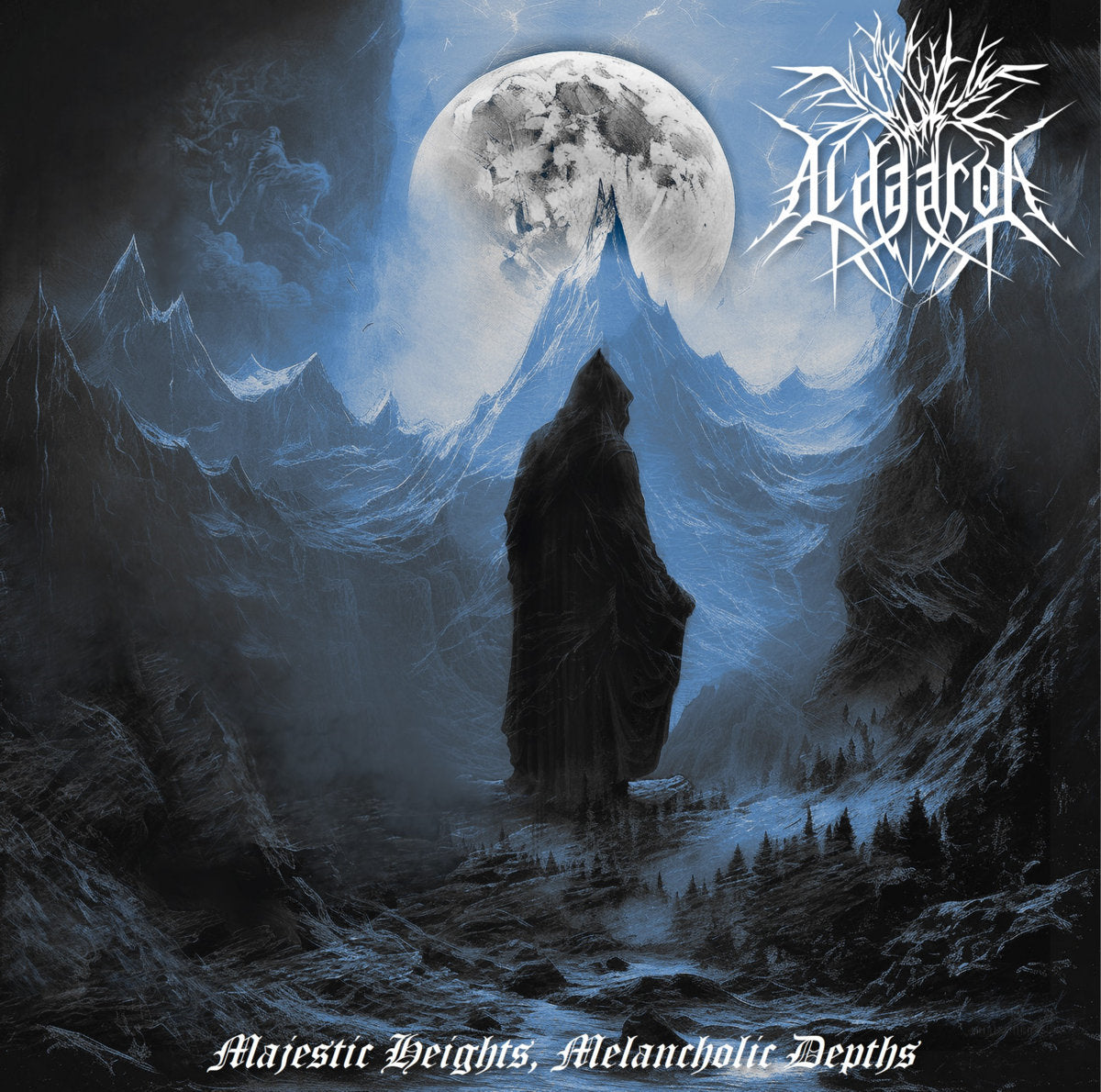 Aldaaron - Majestic Heights, Melancholic Depths CD  (Black Metal aus Frankreich) TeufelsZeug Records