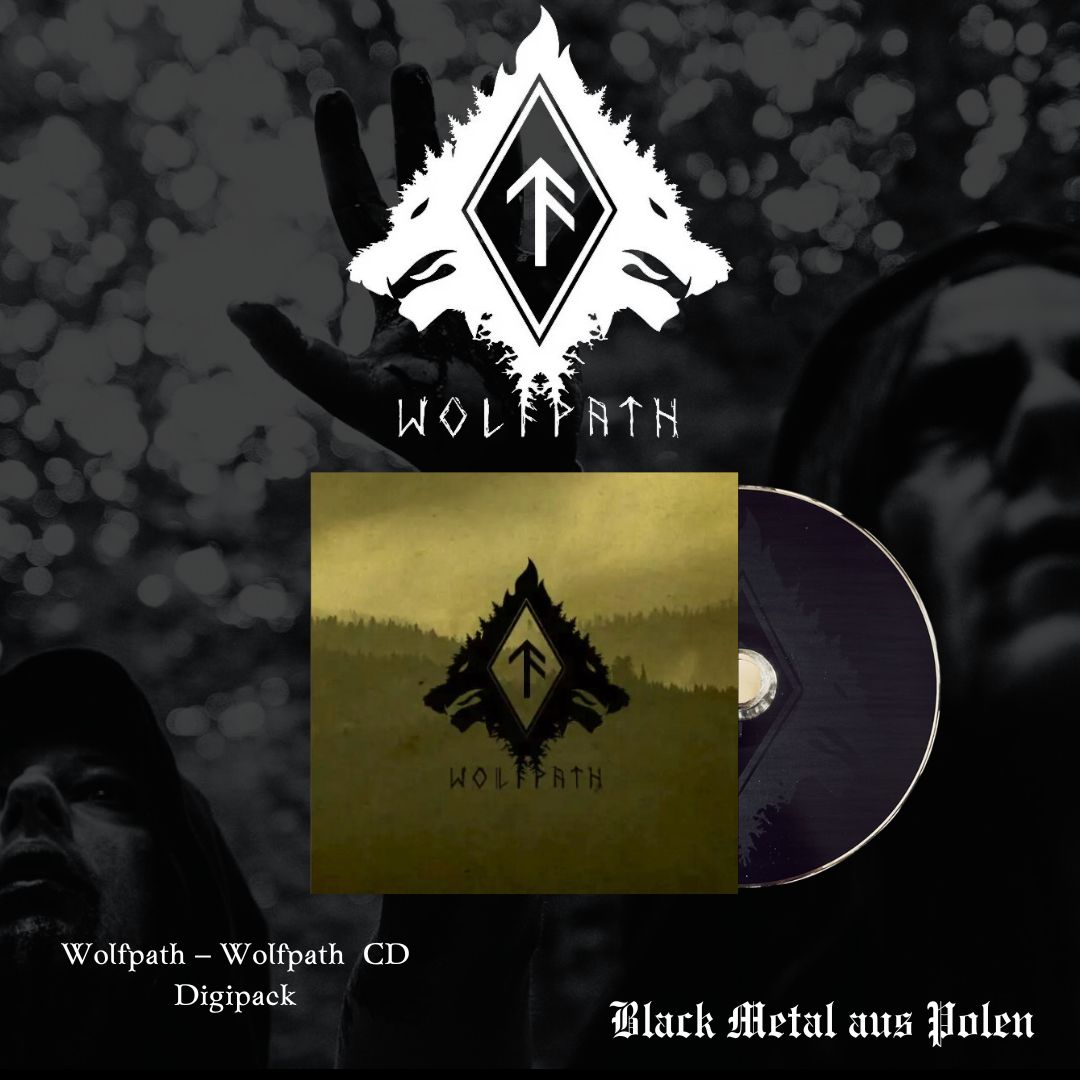 Wolfpath - Wolfpath  CD Digipack  ( Black Metal aus Polen ) TeufelsZeug Records