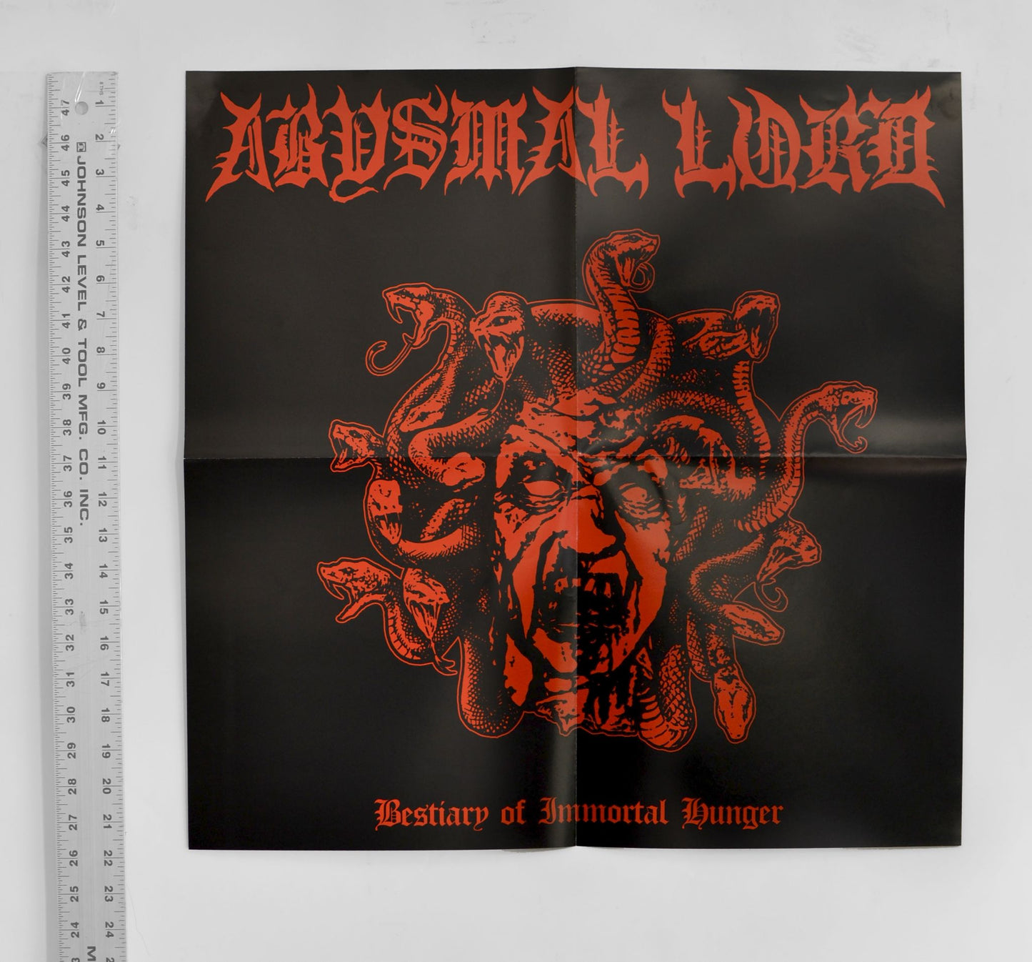ABYSMAL LORD - Bestiary Of Immortal Hunger (12" LP w/ Poster) Black/Death Metal aus USA