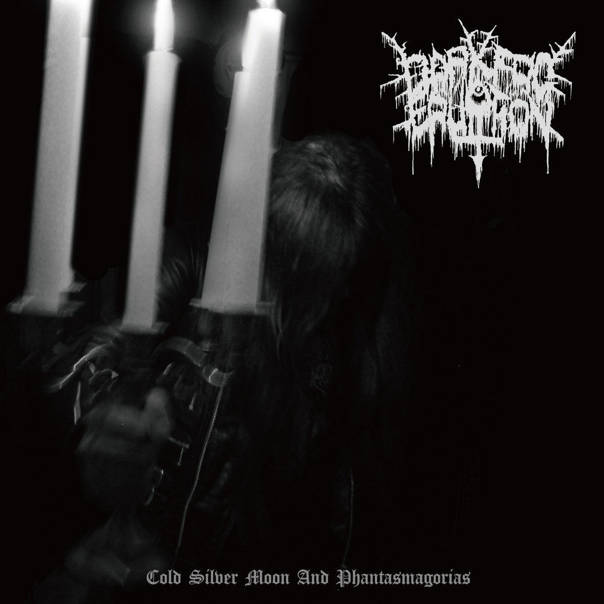 Dark Fog Eruption - Cold Silver Moon and Phantasmagorias CD   ( Black Metal aus Japan ) TeufelsZeug Records