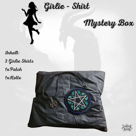 Girlie Mystery Box ( 3 x Girlie Shirt + Patch + Kette )