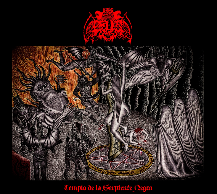 KVLT OF EBLIS – Templo de la Serpiente Negra – CD  ( Black Metal aus Kolumbien ) TeufelsZeug Records