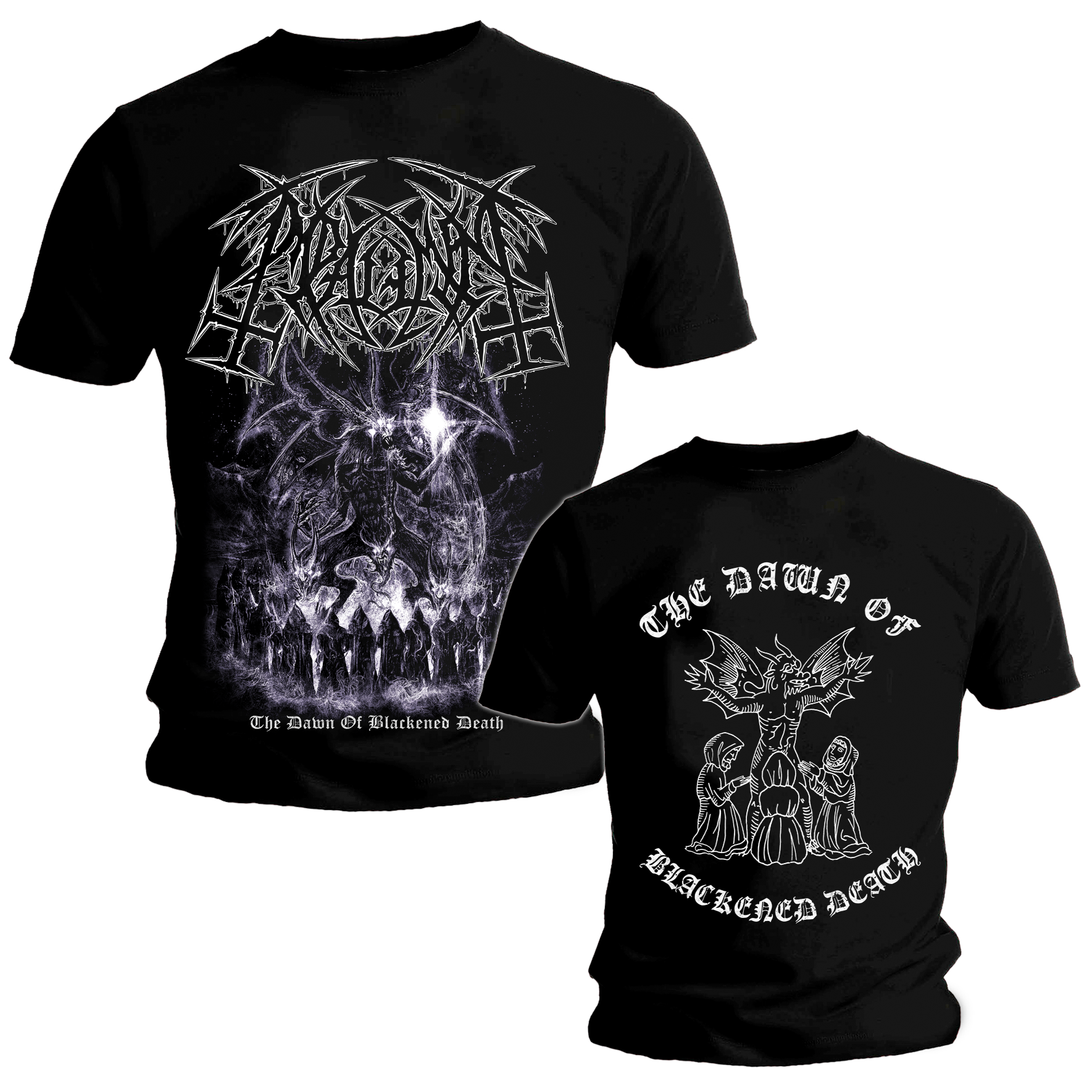 Impalement – T-Shirt – “The Dawn Of Blackened Death” TeufelsZeug Records