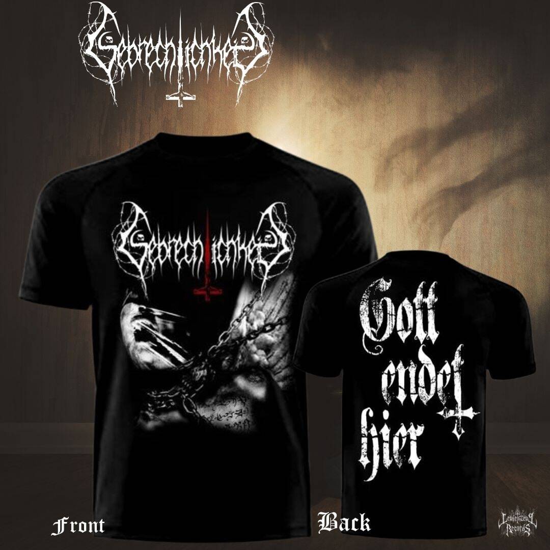 Gebrechlichkeit - Gott endet hier Merchandise TeufelsZeug Records