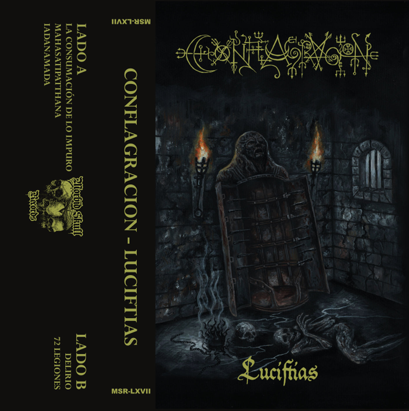 CONFLAGRACION – Luciftias – TAPE (Black)  (Black Metal aus EL Salvador) TeufelsZeug Records