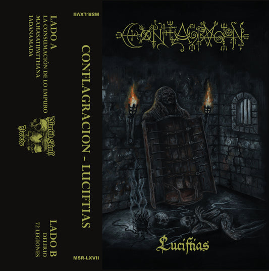 CONFLAGRACION – Luciftias – TAPE (Black)  (Black Metal aus EL Salvador) TeufelsZeug Records